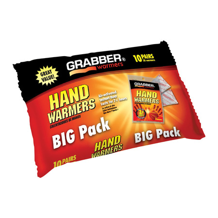 GRABBER WARMERS Hand Warmers 7Hrs 10Pr HWPP10